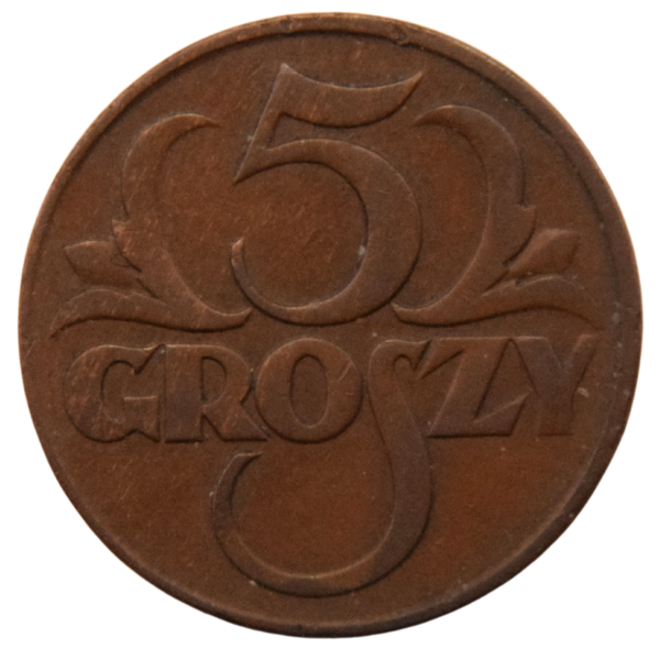 5 groszy 1931 - moneta obiegowa