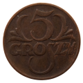 5 groszy 1935 - moneta obiegowa