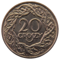 20 groszy 1923 - moneta obiegowa