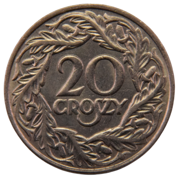 20 groszy 1923 - moneta obiegowa