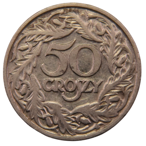 50 groszy 1923 - moneta obiegowa