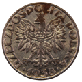 Generalna Gubernia 50 groszy 1938 Fe+Ni - moneta obiegowa