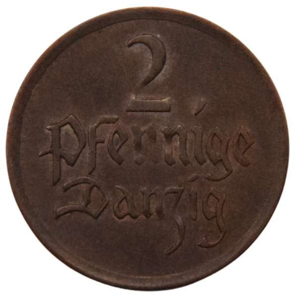 2 fenigi WMG 1926 - moneta historyczna 