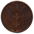 1 fenig WMG 1937 - moneta historyczna