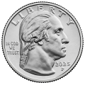 USA 25 centów 2025 - Kobiety Juliette Gordon Low Mennica P