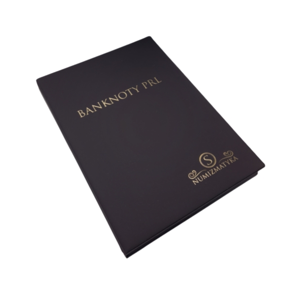 Album klaser na banknoty PRL – elegancki segregator kolekcjonerski do przechowywania polskich banknotów z okresu PRL