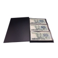 Album klaser na banknoty PRL – elegancki segregator kolekcjonerski do przechowywania polskich banknotów z okresu PRL