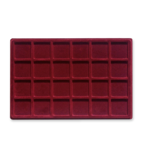 Paleta z zasuwką na 24 monety 41x41 mm kaseta na monety srebrne i inwestycyjne