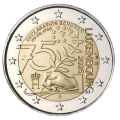 2 euro 2025 Luxemburg Deklaracja Schumana moneta kolekcjonerska