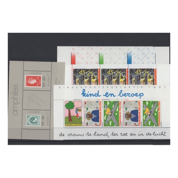 Pakiet Holandia 4 bloki na czarnej karcie [120]