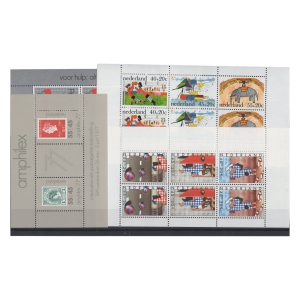 Pakiet Holandia 4 bloki na czarnej karcie [136]