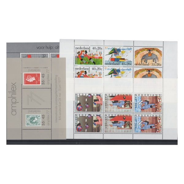 Pakiet Holandia 4 bloki na czarnej karcie [136]