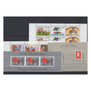 Pakiet Holandia 4 bloki na czarnej karcie [149]