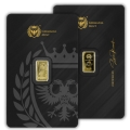 Złota sztabka 1/100 Oz Au 999.9 Germania PROOF - idealna na prezent dla Chrześnicy