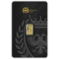 Złota sztabka 1/100 Oz Au 999.9 Germania PROOF - idealna na prezent dla Chrześnicy