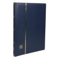 Klaser na znaczki Premium z etui 32 strony niebieski Leuchtturm