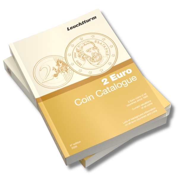 Katalog Monet 2 Euro 2026 LEUCHTTURM – Kompletny katalog monet 2 euro wszystkich krajów strefy euro, emisje obiegowe i okolicznościowe