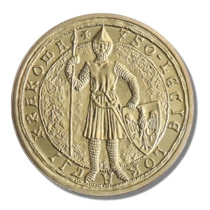 2 złote 2007 NG 75 Lat Lokacji Krakowa moneta kolekcjonerska