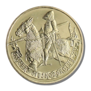 2 złote 2007 NG Rycerz Ciężkozbrojny - XV Wiek moneta kolekcjonerska
