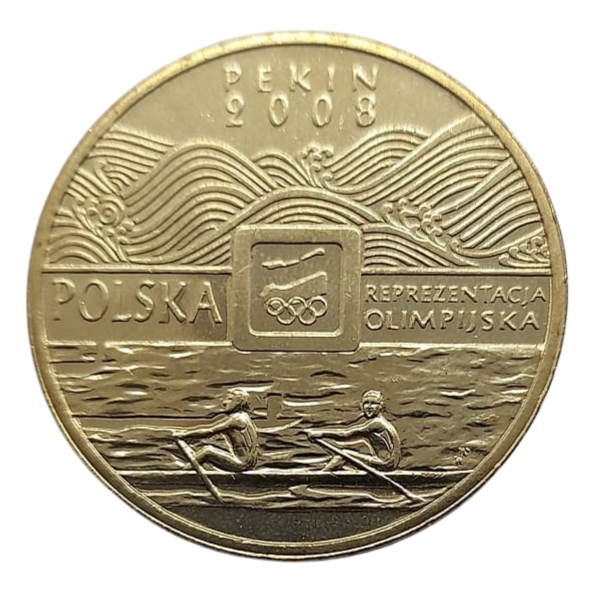 2 złote 2008 NG IO Pekin moneta kolekcjonerska