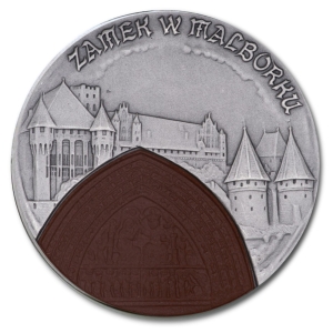 20 złotych 2002 Zamek w Malborku srebrna moneta kolekcjonerska 
