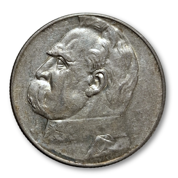 5 złotych 1934 Józef Piłsudski Srebrna moneta historyczna Ag 750
