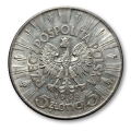 5 złotych 1934 Józef Piłsudski Srebrna moneta historyczna Ag 750