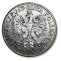 10 złotych 1932 Głowa Kobiety (Polonia)  Bez Znaku Mennicy Srebrna moneta