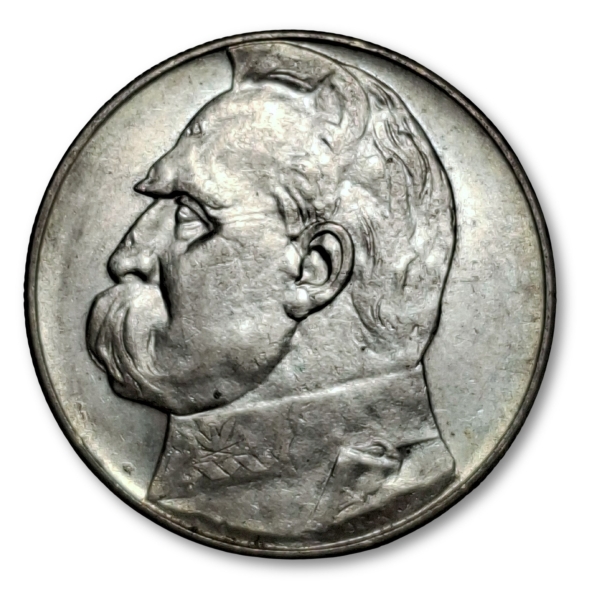 10 złotych 1935 Józef Piłsudski moneta Srebro 750 II RP