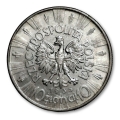 10 złotych 1935 Józef Piłsudski moneta Srebro 750 II RP