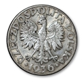 2 złote 1936 Żaglowiec – Srebrna moneta II RP (Srebro Ag 750)