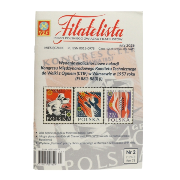 Pismo Filatelista 2026/02 - luty
