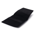 Kieszonka na monetę do 50 mm czarna pokrowiec etui