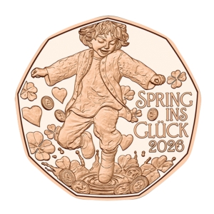 5 Euro 2026 Okolicznościowe - Nowy Rok Miedź