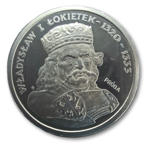 200 złotych 1986 Łokietek PRÓBA moneta miedzionikiel MNi