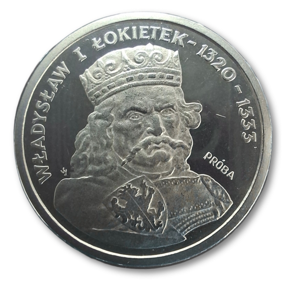 200 złotych 1986 Łokietek PRÓBA moneta miedzionikiel MNi