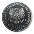 200 złotych 1986 Łokietek PRÓBA moneta miedzionikiel MNi