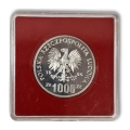 1000 zł 1986 Narodowy Czyn Pomocy Szkole srebrna moneta PRÓBA  Ag