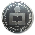 1000 zł 1986 Narodowy Czyn Pomocy Szkole srebrna moneta PRÓBA  Ag