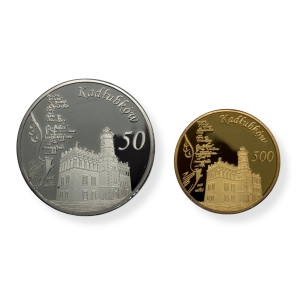 Medale pamiątkowe 50 i 500 kadłubków 2011 w eleganckim pudełku