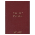Klaser na monety obiegowe - Polska 1987-1990 - Używany