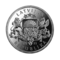 Łotwa 1 Łat 2011 Kufel z piwem