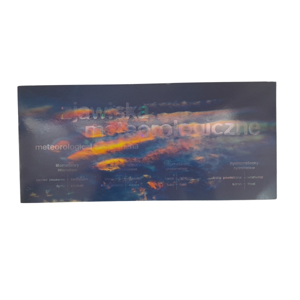 2014 Zjawiska Meteorologiczne (I i II) folder  FDC