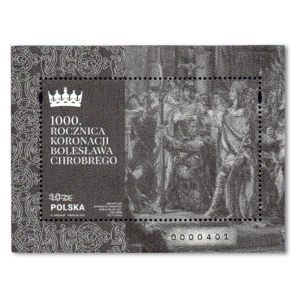 2025 Fi. 5443 ND ** czarnodruk 1000. rocznica koronacji Bolesława Chrobrego