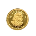 5 dolarów Franciszek Liszt złota moneta kolekcjonerska najwyższej próby 999
