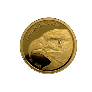 1 Diner Orzeł Przedni złota moneta kolekcjonerska najwyższej próby 999