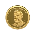 500 Tugrików Nobel złota moneta kolekcjonerska najwyższej próby 999