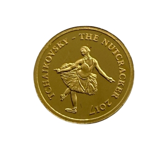 100 Franków dziadek do orzechów  złota moneta kolekcjonerska najwyższej próby 999