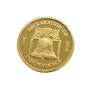 100 franków deklaracja niepodległości złota moneta kolekcjonerska najwyższej próby 999