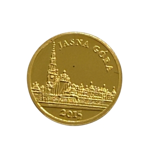 100 franków Jasna Góra złota moneta kolekcjonerska najwyższej próby 999